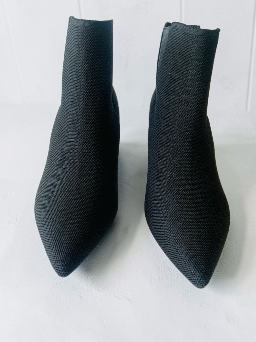NEW VIVAIA Alexandra Waterproof Kitten Heel Stretch Knit Bootie Women’s 40.5 EU - Picture 7 of 14